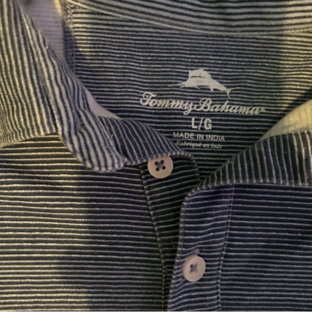 Tommy Bahama Polo Shirt size large - Picture 3 of 3